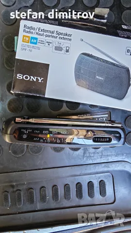 Sony SRF-18 portable radio , снимка 4 - Радиокасетофони, транзистори - 55679749
