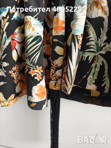 ZARA блейзер тип кимоно р-р С/М, снимка 3 - Сака - 54284248