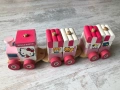 детско дървено влакче, дървена играчка, Hello Kitty, Eichhorn, снимка 3