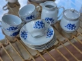 Сервиз за чай с латиера и захарница, снимка 2
