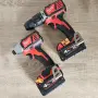 НОВ комплект Milwaukee M18 ударен гайковерт и винтоверт с 2 батерии 4Ah, зарядно и куфар, снимка 8