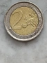 2 евро монета Белгия с дефекти, снимка 1
