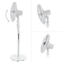 Вентилатор на стойка 16'' Diplomat DFX-500RC, 60W, таймер, LED, дист. упр-е, снимка 3