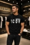 DSQUARED2 Icon черна мъжка тениска – S, M, снимка 2