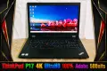  Lenovo ThinkPad P17 4K UHD 100% Adobe/Core i9-10885H/16GB RAM/512GB SSD/NVidia Quadro T2000 4GB , снимка 1