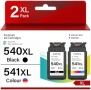 Комплект мастилници Canon PG-540XL CL-541XL черна цветна за Pixma TS5151 MG3600 тонер касета принтер, снимка 1