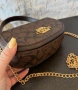 Кафява чанта Coach-IM73e, снимка 3