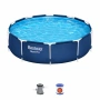 Басейн сглобяем BESTWAY Steel Pro 305x76см С ФИЛТЪРНА ПОМПА, снимка 2