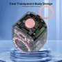 Преносим Bluetooth високоговорител с 360°HD стерео звук и силен бас, микрофон, снимка 3