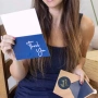 4717 Професионални Стикери за Пратка "Thank You" – 500 бр. на Ролка, Златно Фолио, снимка 4