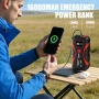 Преносим стартер за кола, 2000A, power bank USB x2, LED фенерче с 3 режима, снимка 4