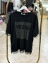  🎀Дамска Тениска VOGUE в Бяло и Черно, снимка 1