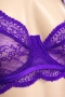 Hunkemöller лилав дантелен сутиен 70D, снимка 3