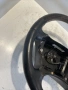 Волан от черна кожа и дърво за Mercedes CLS W219 (2009) A2194602303, снимка 3