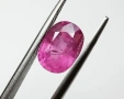 Красив ярко-розов сапфир 2,60 карата с отличен цвят и блясък! Сертификат!, снимка 8