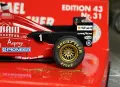 F1 Ferrari F310/2 1996 Schumacher / Ф1 Ферари Ф310/2 Шумахер - 1/43 - Minichamps, снимка 7
