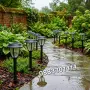 Комплект 10 броя Соларен фенер Градински соларни лампи , снимка 2