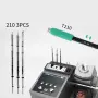 Станция за прецизно запояване Aifen A9-C210, стандарт JBC 210, 3 канала, 160W, 100-450°С, снимка 5