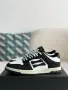 Amiri Skel Top Low Sneakers "Black/White" Мъжки Маратонки👟Дамски Маратонки Код ch20, снимка 1