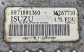 Модул Управление ГНП Opel Astra Meriva Combo 1.7 Опел Астра Мерива Комбо 8971891360 16267710, снимка 2