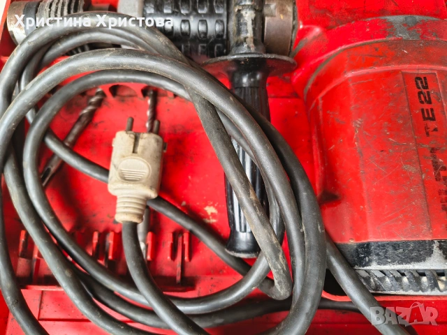 Hilti TE-22 перфоратор, снимка 7 - Перфоратори - 54612612