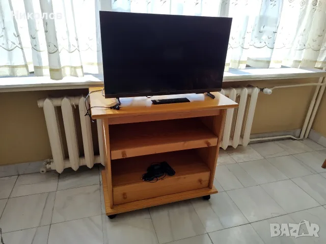 TV Шкав със 4бр усилени колелца "45€" Перфектен!+Доставка!