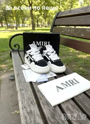 Amiri MA-1 Sneaker "White/Black" Мъжки Маратонки👟Дамски Маратонки Код ch39