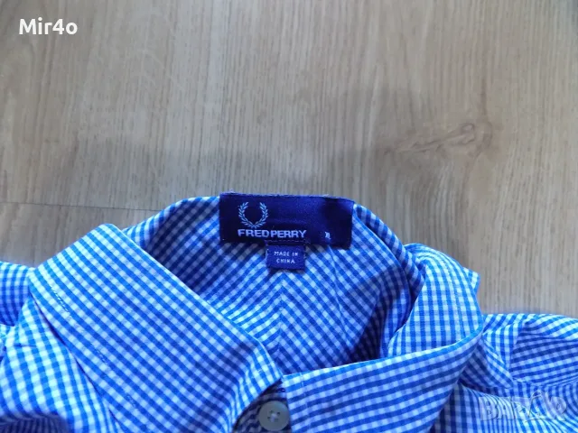 риза fred perry тениска потник горнище фанела блуза худи мъжка оригинална XL, снимка 4 - Спортни дрехи, екипи - 55612913