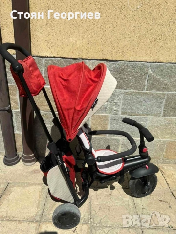 Триколка smart trike. Сгъваемата детска триколка STR5 6-в-1