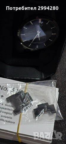 Casio солар хронограф аларма календар , снимка 3 - Мъжки - 55277942