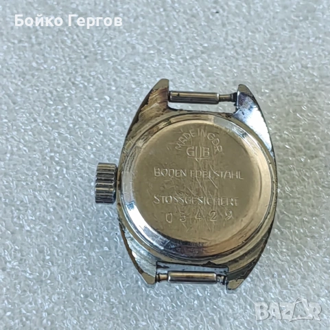 	Винтидж дамски часовник GUB GLASHUTTE 17JW. Работи Перфектно., снимка 4 - Дамски - 54329812