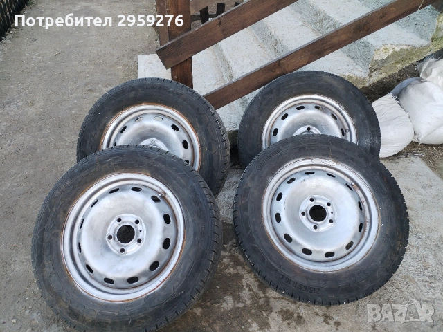 Джанти с гуми за Рено Трафик 215.65.16с, снимка 9 - Гуми и джанти - 55052750