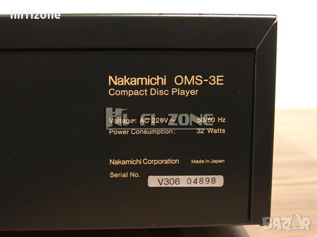 CD плеър   Nakamichi oms-3e , снимка 7 - Ресийвъри, усилватели, смесителни пултове - 54203176