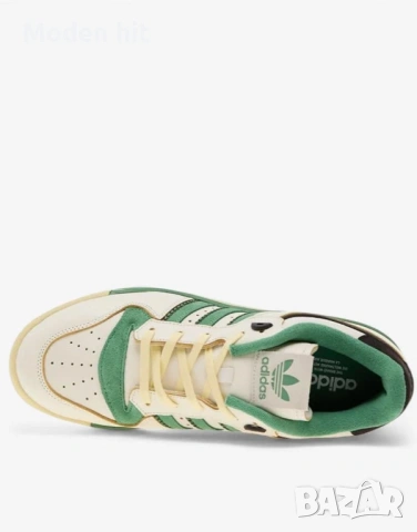 Оригинал! ADIDAS Rivalry 86 Low Shoes White/Green мъжки сникърси, снимка 2 - Маратонки - 54326200