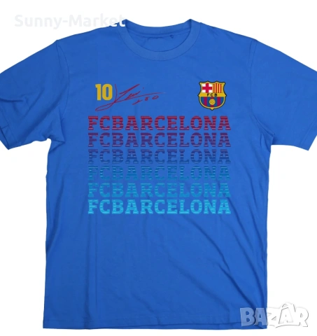 Мъжки и детски тениски Барселона Меси Messi Barca Barcelona футболни тениски и екипи , снимка 4 - Тениски - 55166402