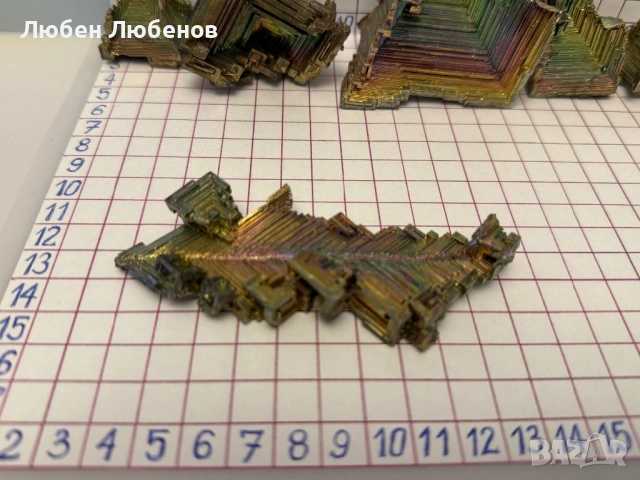 Малко, но красиво, уникално и тежко! Що е то? Бисмут, снимка 13 - Арт сувенири - 54945765