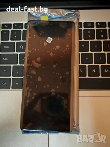 Нов оригинален дисплей с рамка за Motorola Edge 50 Fusion / Forest Blue / Гаранция, снимка 2 - Резервни части за телефони - 54139331