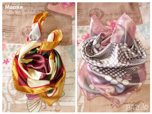 Дамски шалове тип фишу 