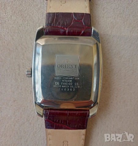 Чисто нов механичен Orient Titanium Automatic, пълен комплект, снимка 4 - Мъжки - 54758804