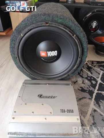 Бас каса 12 JBL + усилвател
