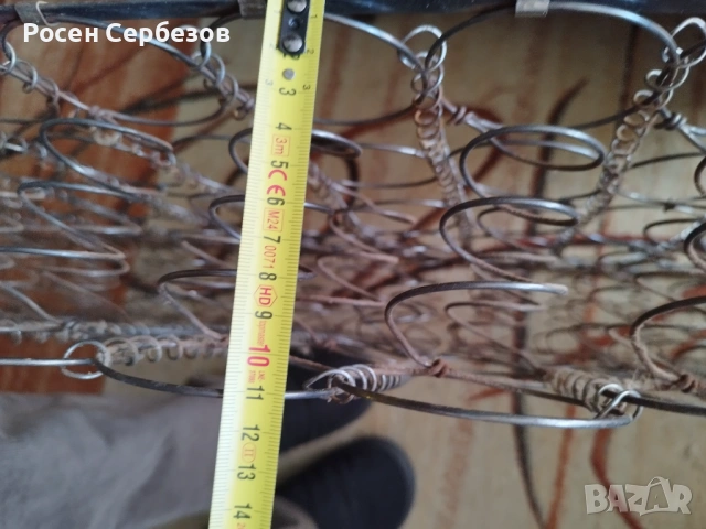 Два броя пружинни пакети с плоска рамка от стоманена лента, снимка 5 - Други машини и части - 54148217