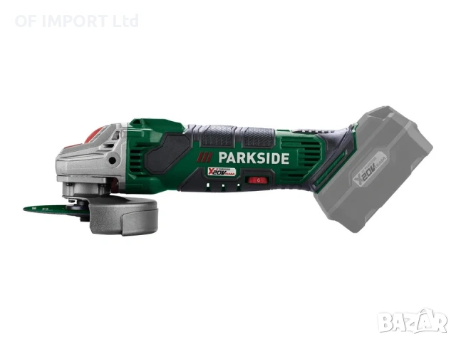 Акумулаторен Флекс Ъглошлайф PARKSIDE PWSA 20-Li D4, снимка 4 - Ъглошлайфи - 55008664