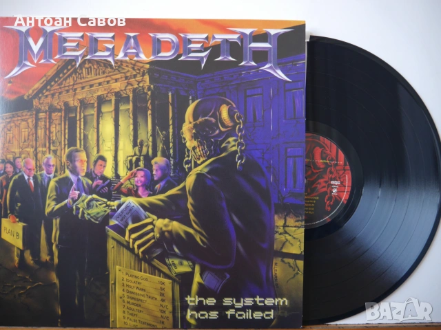 MEGADETH, снимка 5 - Грамофонни плочи - 54667871