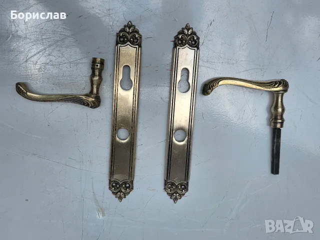 Месингови дръжки за врата, снимка 3 - Други - 55579337