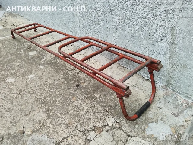 Стара Соц Сгъваема Метална Шахтова Стълба. / 8 кг. / НОМЕР 1282.