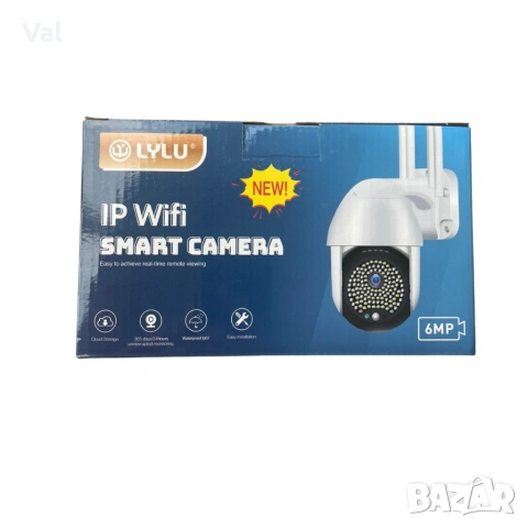 Водоустойчива IP Wi-Fi смарт камера въртяща се на 320 градуса, снимка 2 - IP камери - 55164171