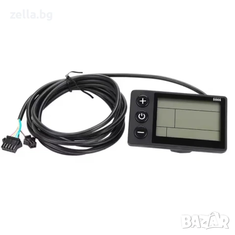 Комплект контролер + дисплей S866 за електрически велосипед 24V 36V 48V – 250W 350W Brushless 10286, снимка 5 - Велосипеди - 54662388