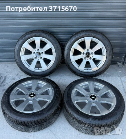 Джанти 16 цола Mercedes-Benz с гуми , снимка 2 - Гуми и джанти - 54607285