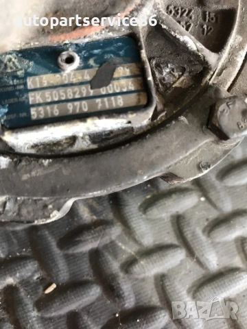 Турбокомпресор KKK за Mercedes Atego 815 (1997-2004) 53169707118 , снимка 3 - Части - 54156753