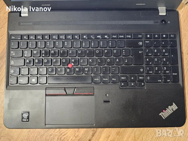 Лаптоп Lenovo ThinkPad E550 15.6 inch | Intel i5-5200U 2x2.70 Ghz | 8GB RAM | 250GB SSD | Windows 11, снимка 3 - Лаптопи за дома - 54731156